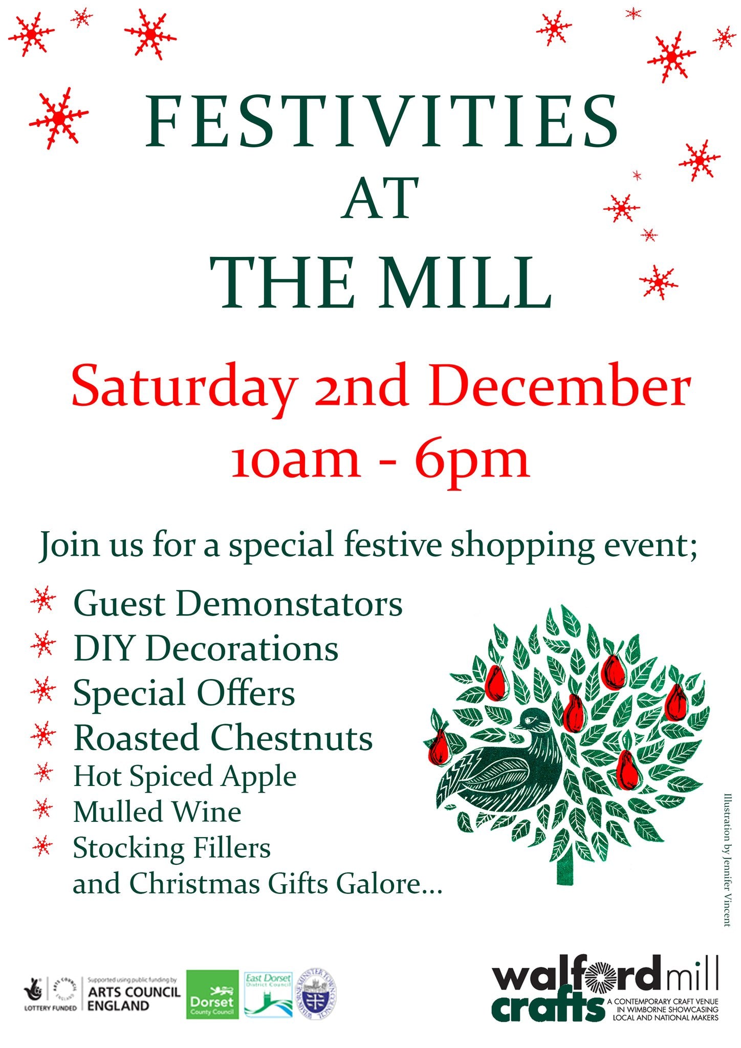 Festivities at the Mill, Wimborne