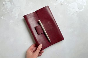 Extra wide fob penholder