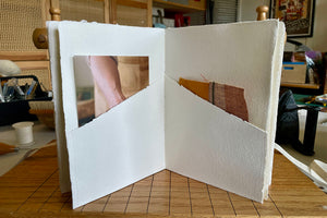 Medium Cotton Rag Sketchbook with pockets