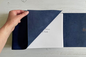 Memory Book titlepage can be personalised with printed text of your choice