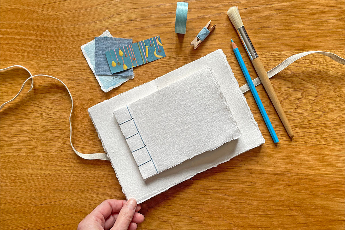Cotton Rag Starter Set: save 10% when you buy these 2 sketchbooks bound with handmade cotton rag paper