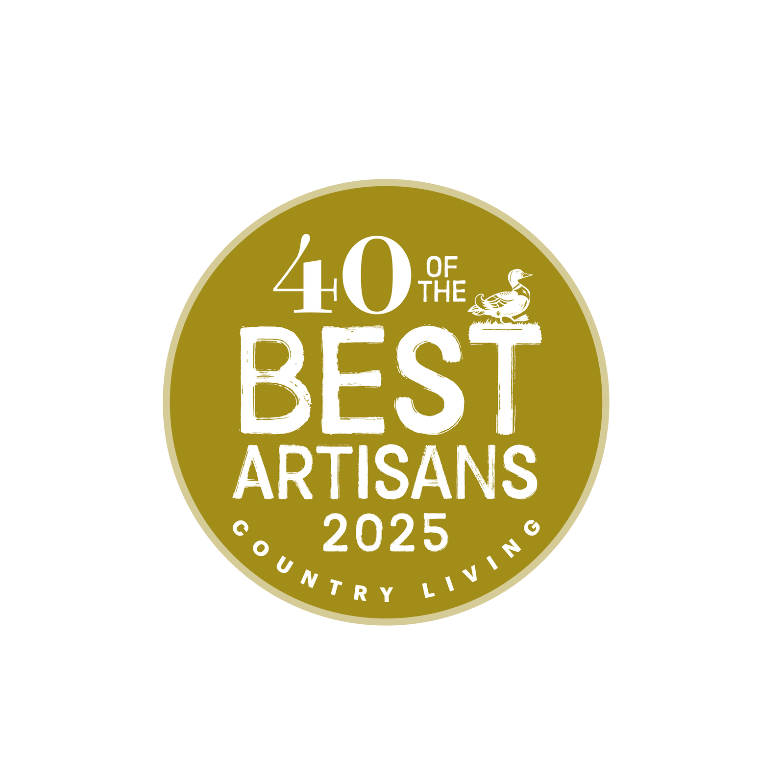 Country Living 40 Best Aritsans logo