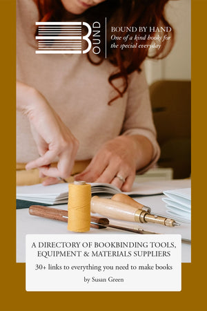 Cover image of A Directory of Bookbinding Tools, Equipment and Suppliers