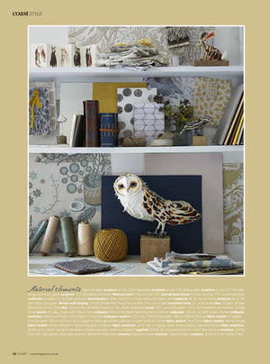 Leather Memory Book as seen in Coast magazine