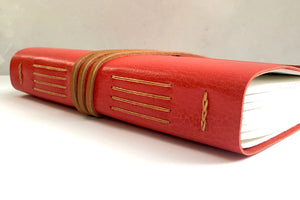 Luxury Leather Notebook in the Longstitch binding